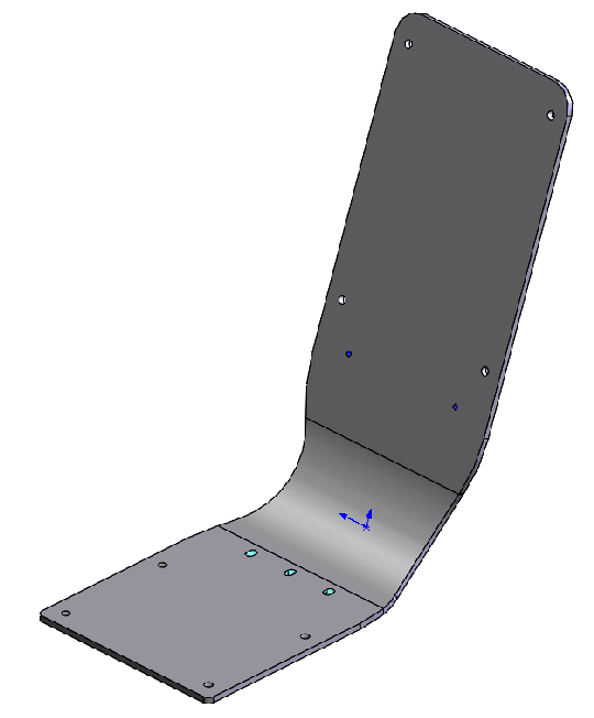 Plate Mount Seat 110 Deg.