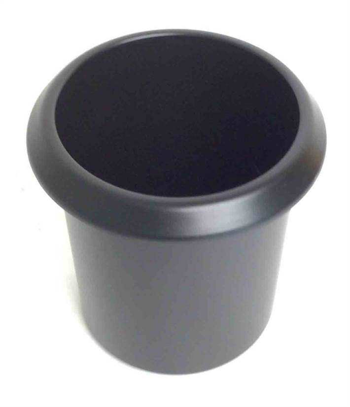 CUPHOLDER: LOCKING, CHARCOAL GRAY