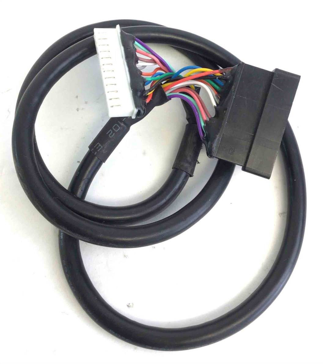Upper Wire Harness Male Female White Black Cable (Used)