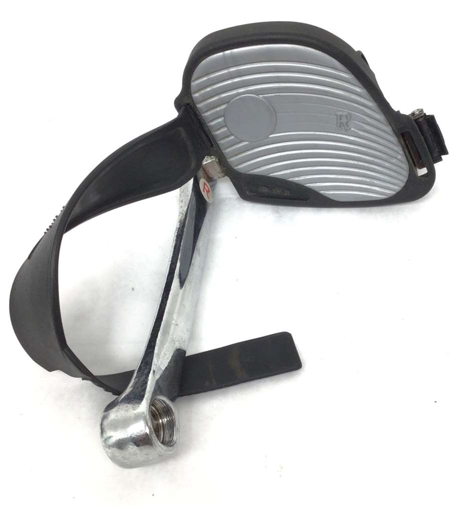 Right Foot Pedal Crank with Strap (Used)
