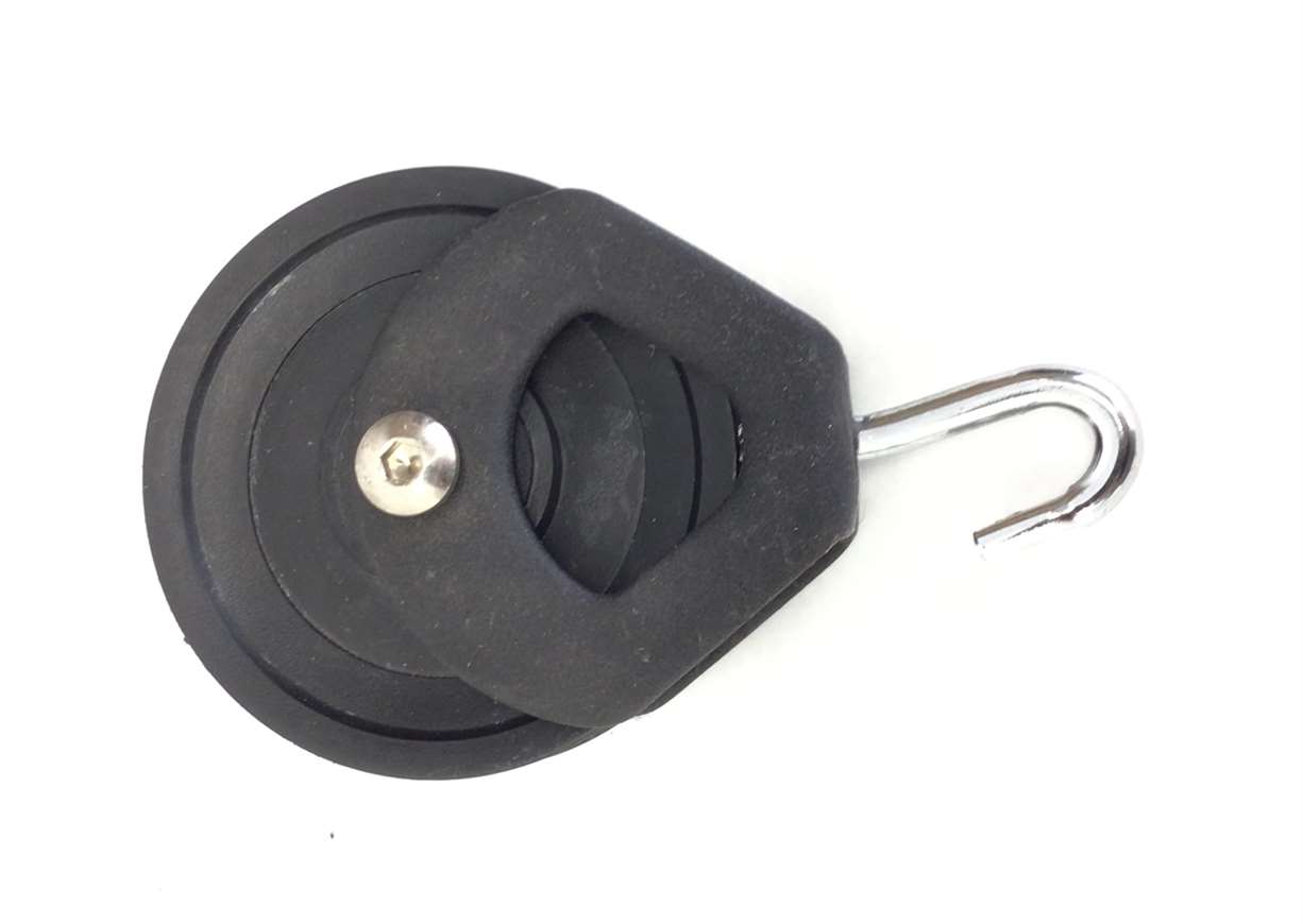 Chrome Pulley with Hook (Used)