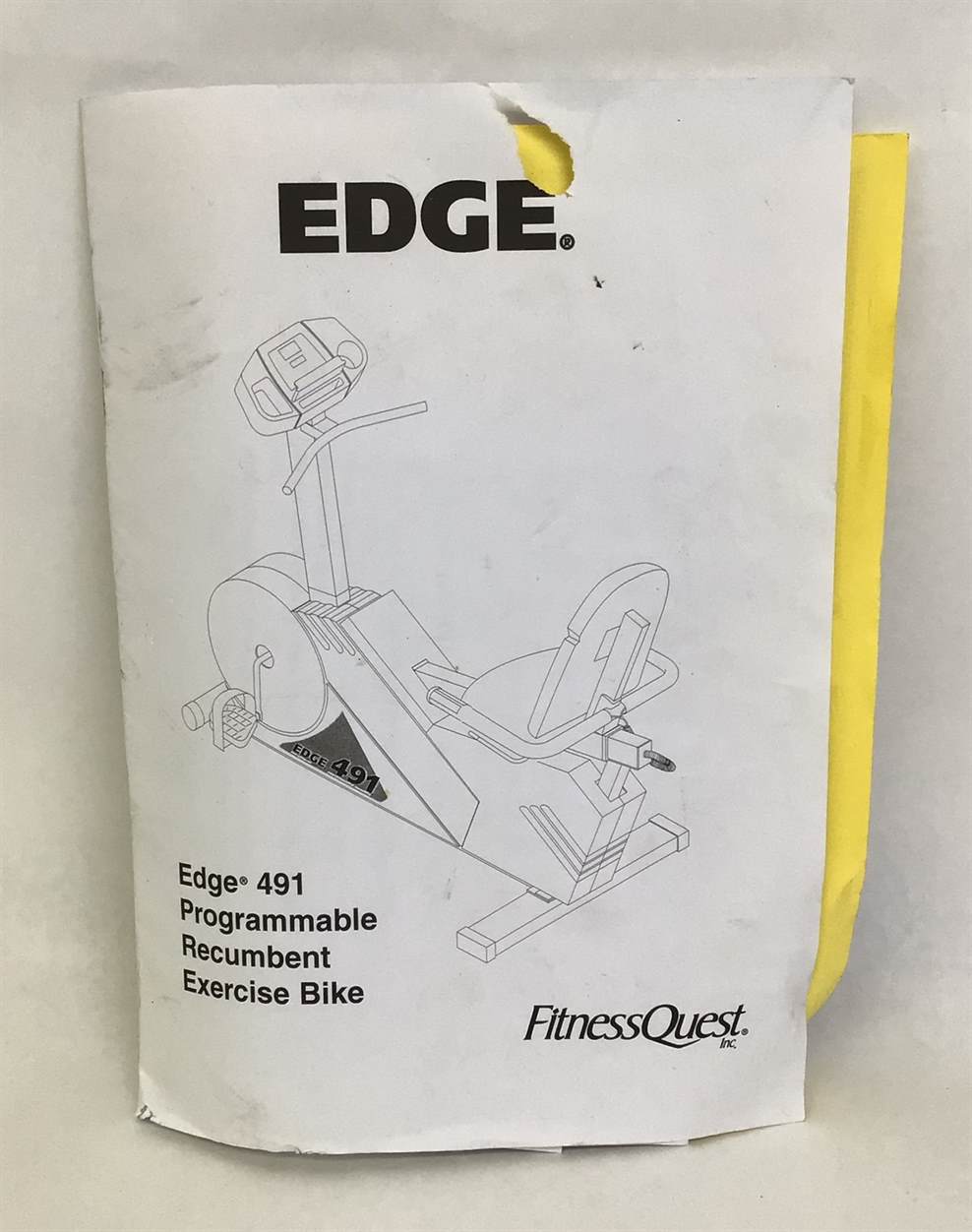 EDGE 491R OWNERS MANUAL (Used)