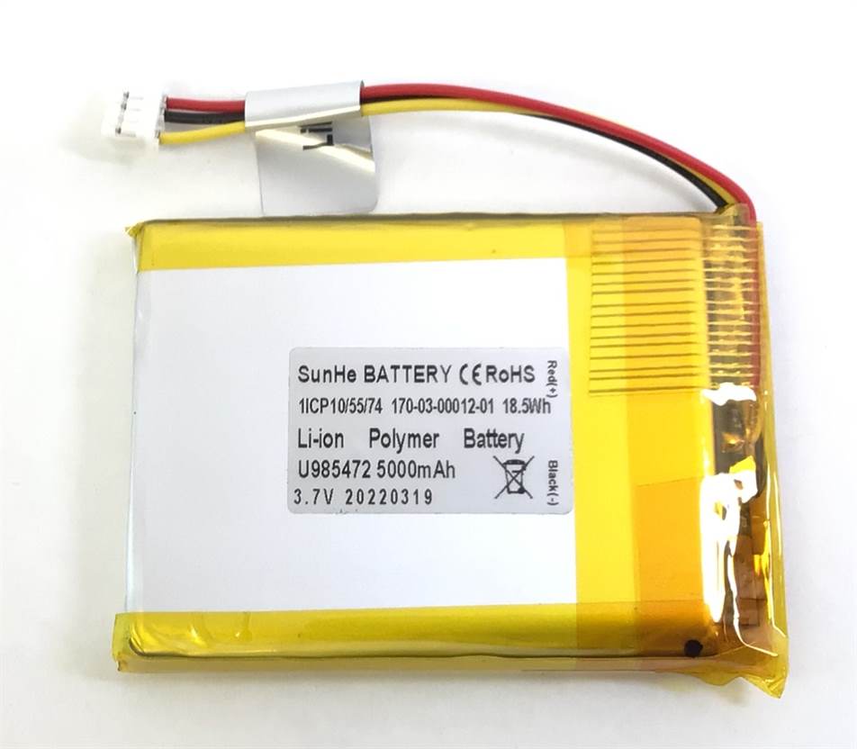 18.5Wh SunHe Battery 3.7V 5000mAh 