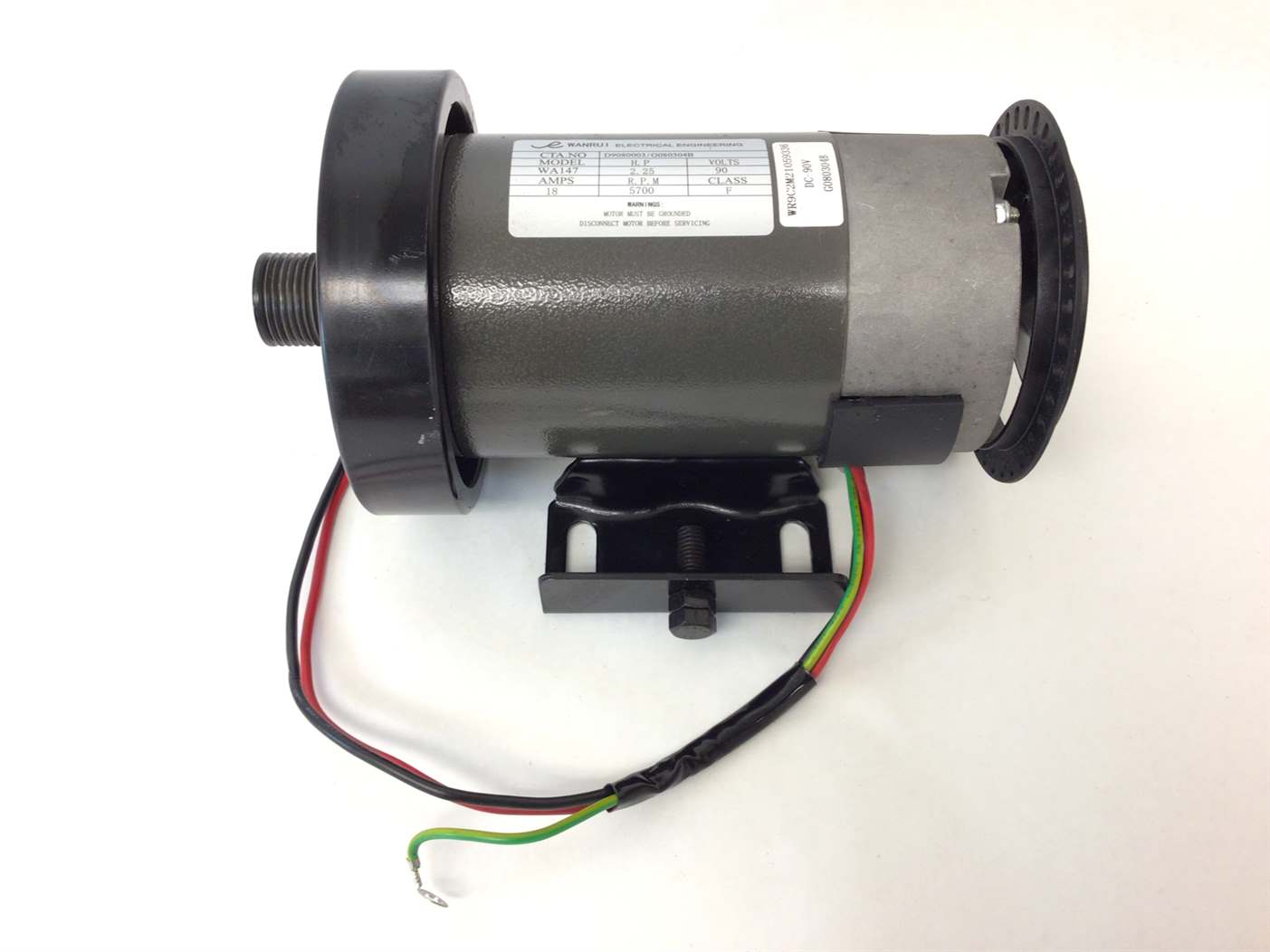 Drive Motor Assembly with motor bracket