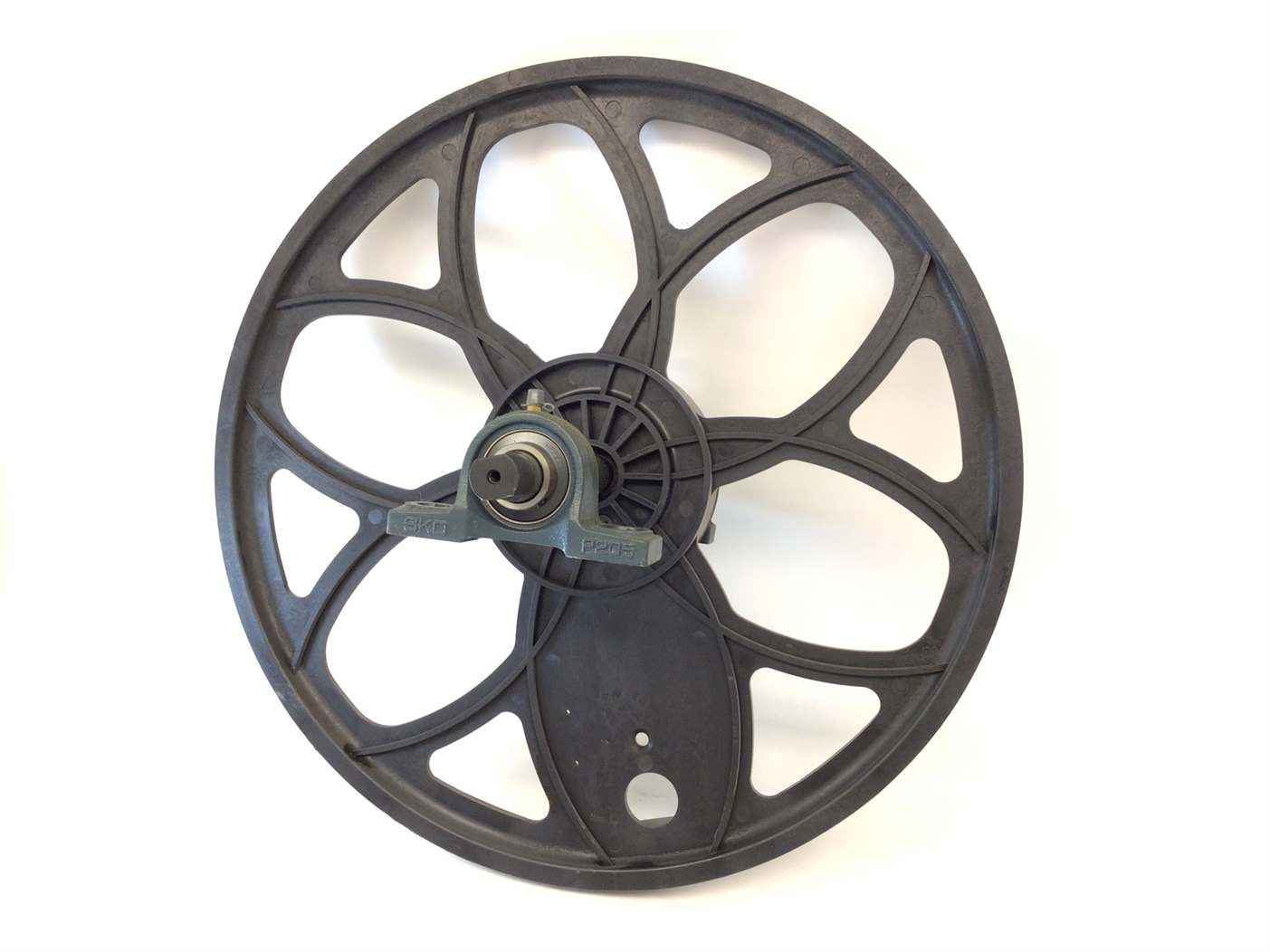 Drive Pulley with Axle and Bearings (Used)