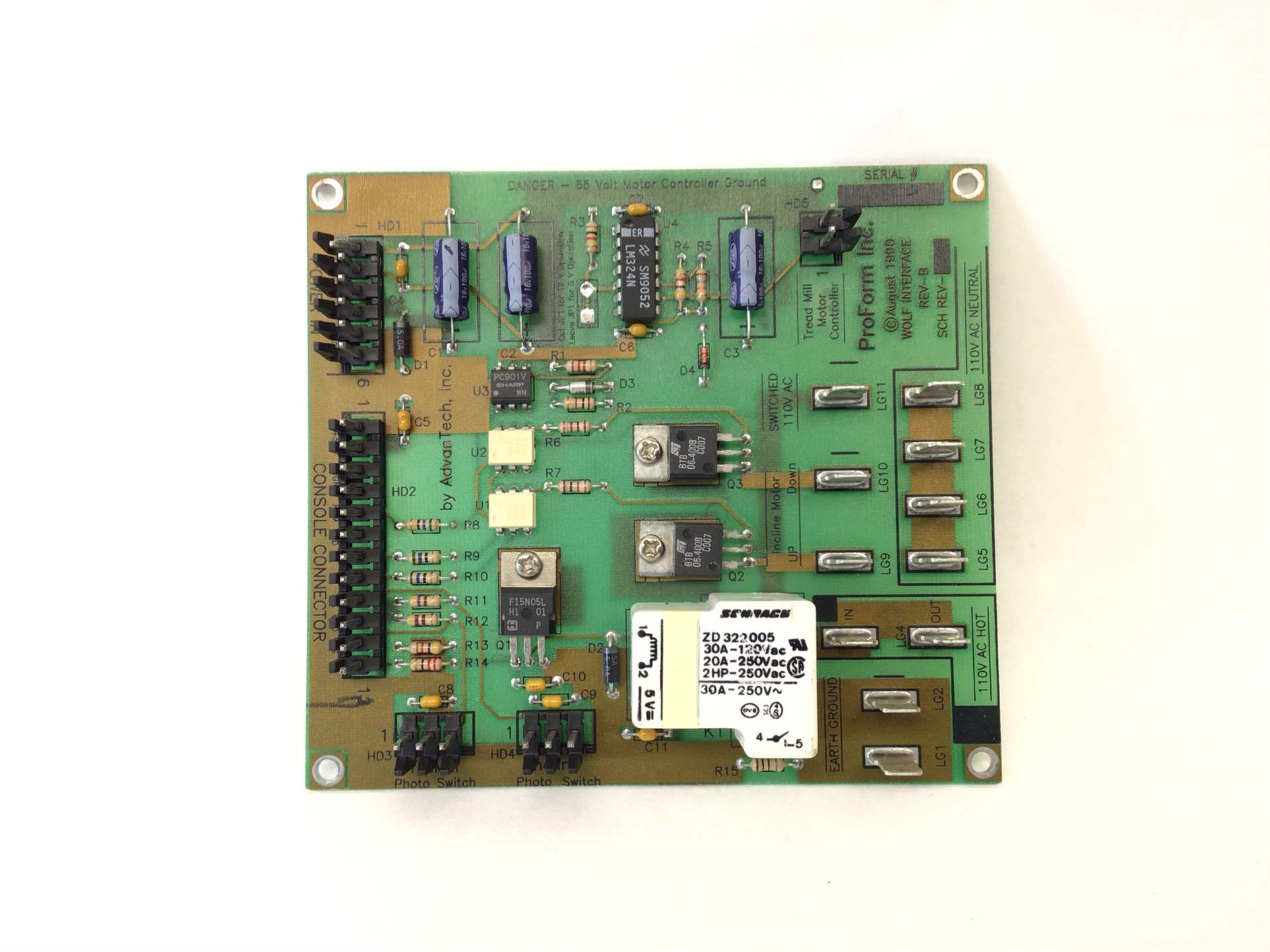Motor Controller Ground Board (Used)