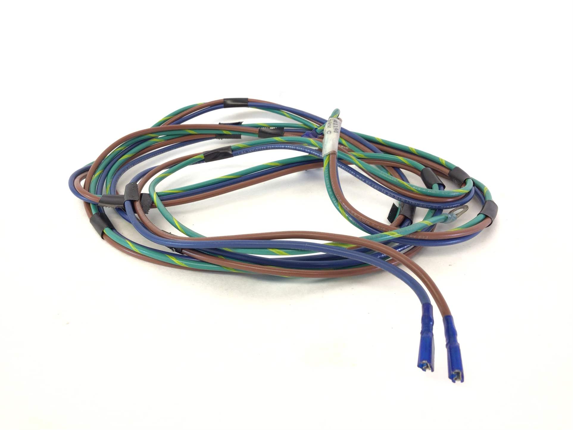 Wire harness Blue Brown Green Ground (Used)