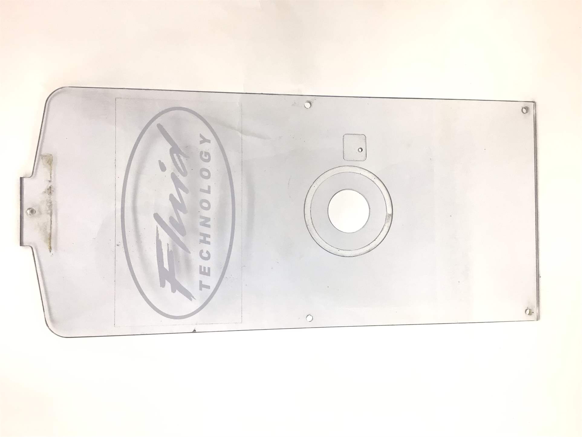 Acrylic Back Plate Clear (Used)