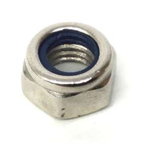 Nut 12.8mm Nylon Locknut (Used)