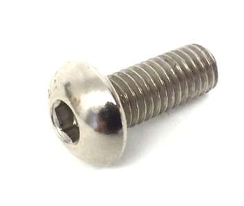 Screw M8-1.25-20.0mm Chrome Button Head (Used)