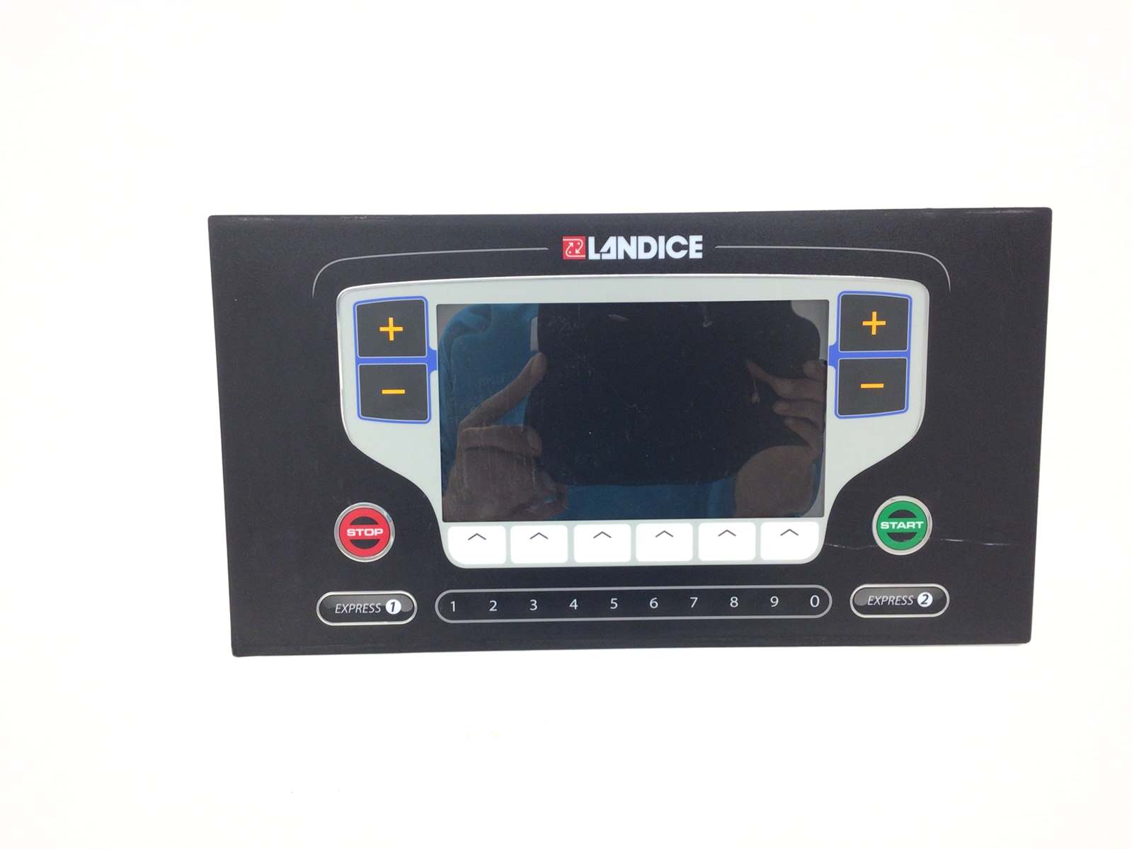 Landice L7 Treadmill Pro Sports Trainer Display Console Panel (FP121) with 73080 Circuit Board (Used)