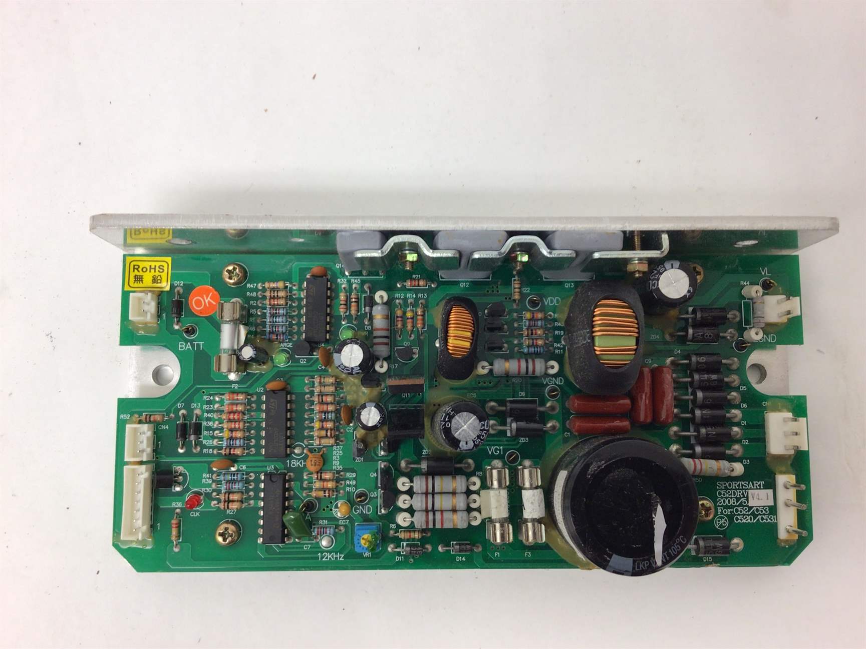 Control Power Supply Board - Controller C52DRV (Used)