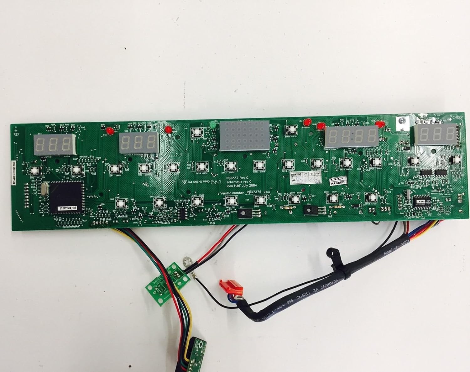 Display Console Electronic Circuit Board