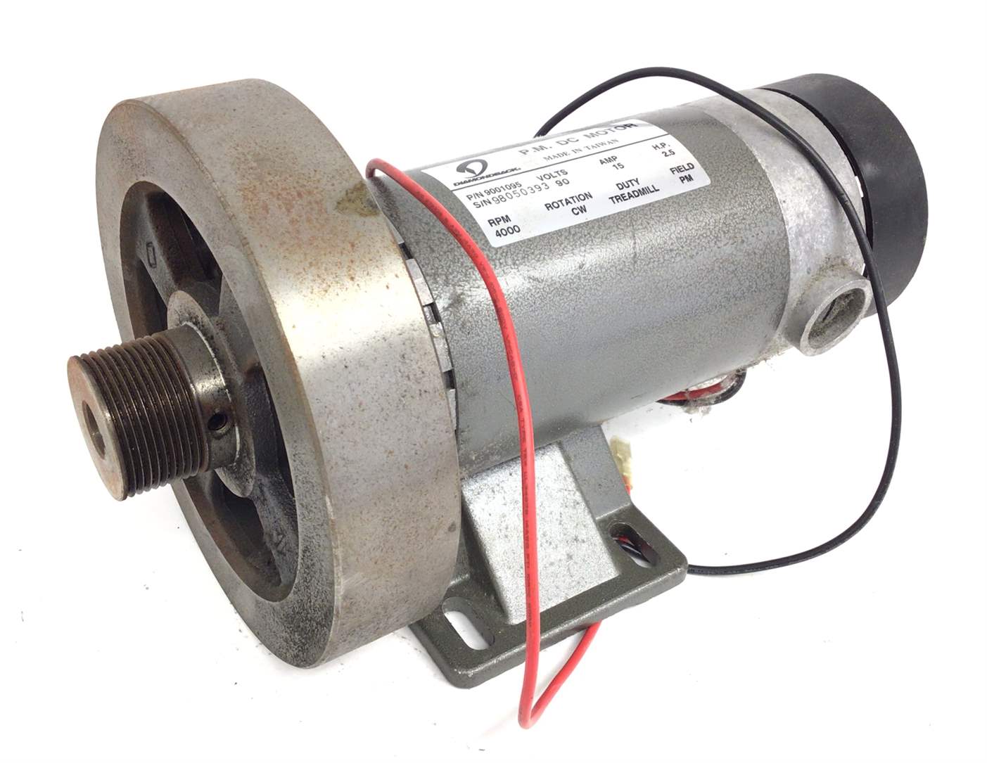 DC Drive Motor with Flywheel (Used)