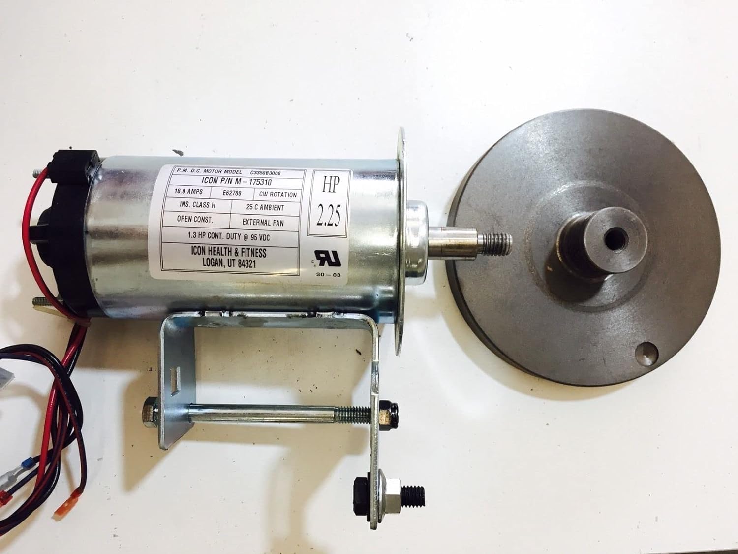 DC Drive Motor with Flywheel