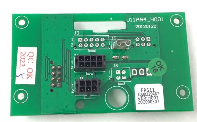 CONSOLE CONTROL BOARD;H001;COATING;EP611