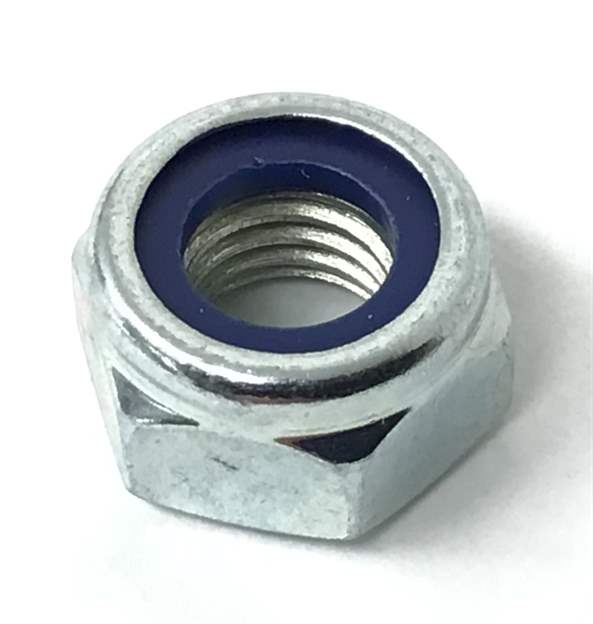 NUT, HEX, NYLON INSERT, M10 X 1.5, CZ CLASS 10