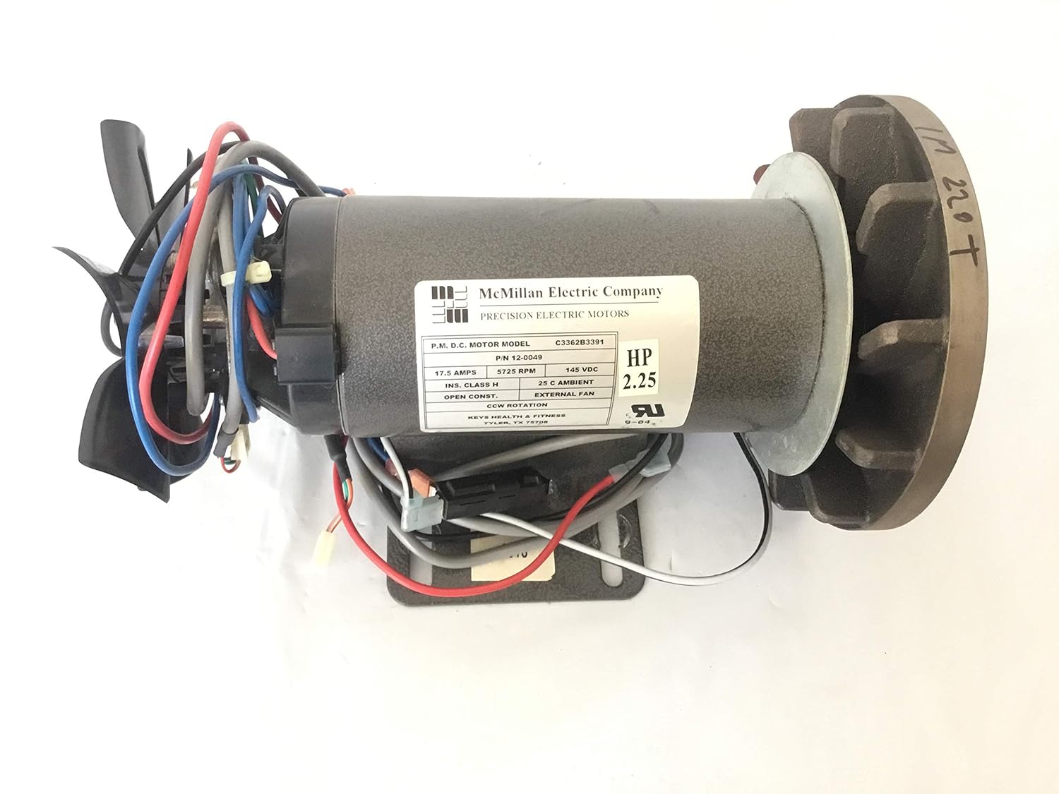 DC Drive Motor 12-0049 W/Mount Bracket