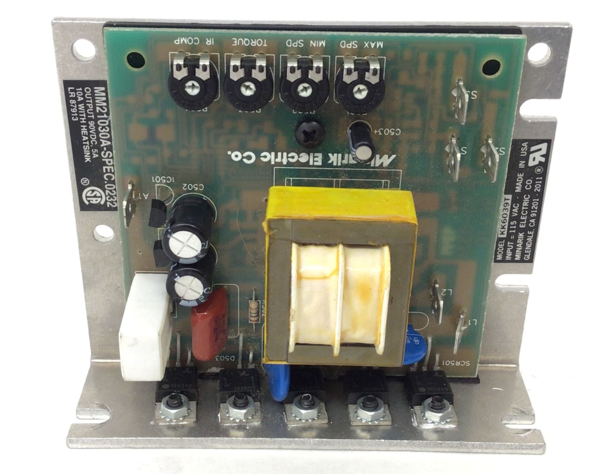 Lower Motor Control Board Minark MM21030A-SPEC (Used)
