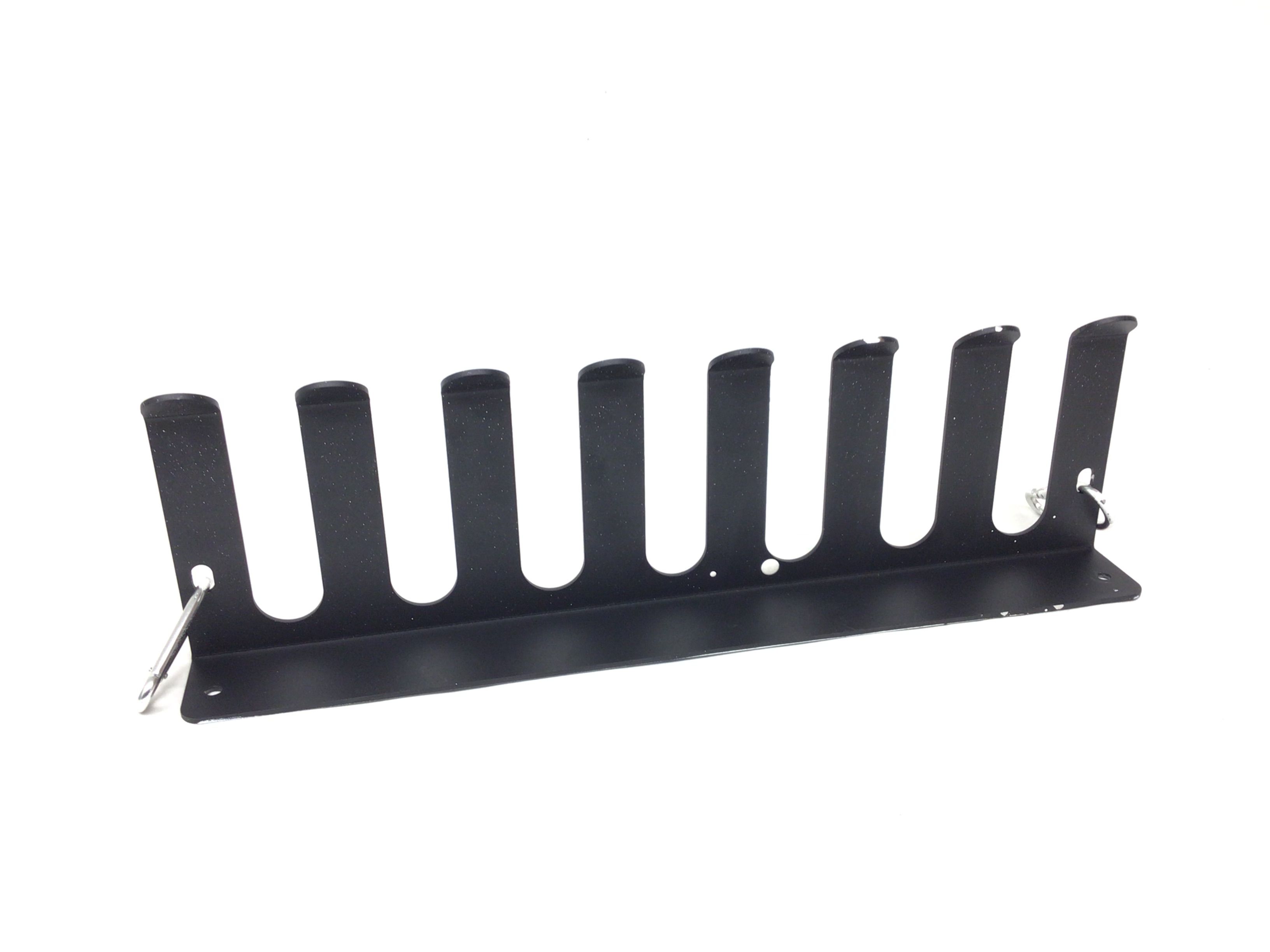 Rack Organizer, 8 Prong Gym Accessories Wall Mounted (Used)