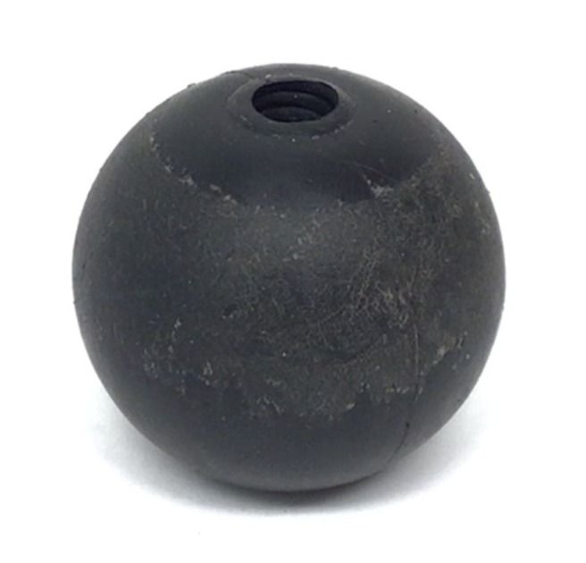 Cable Stop gym Rubber Ball With Hole (Used)