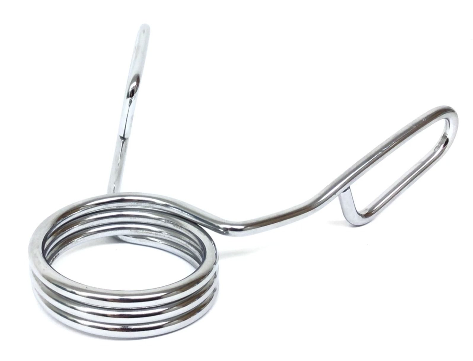 Silver Dumbbell Spring Collars (Used)