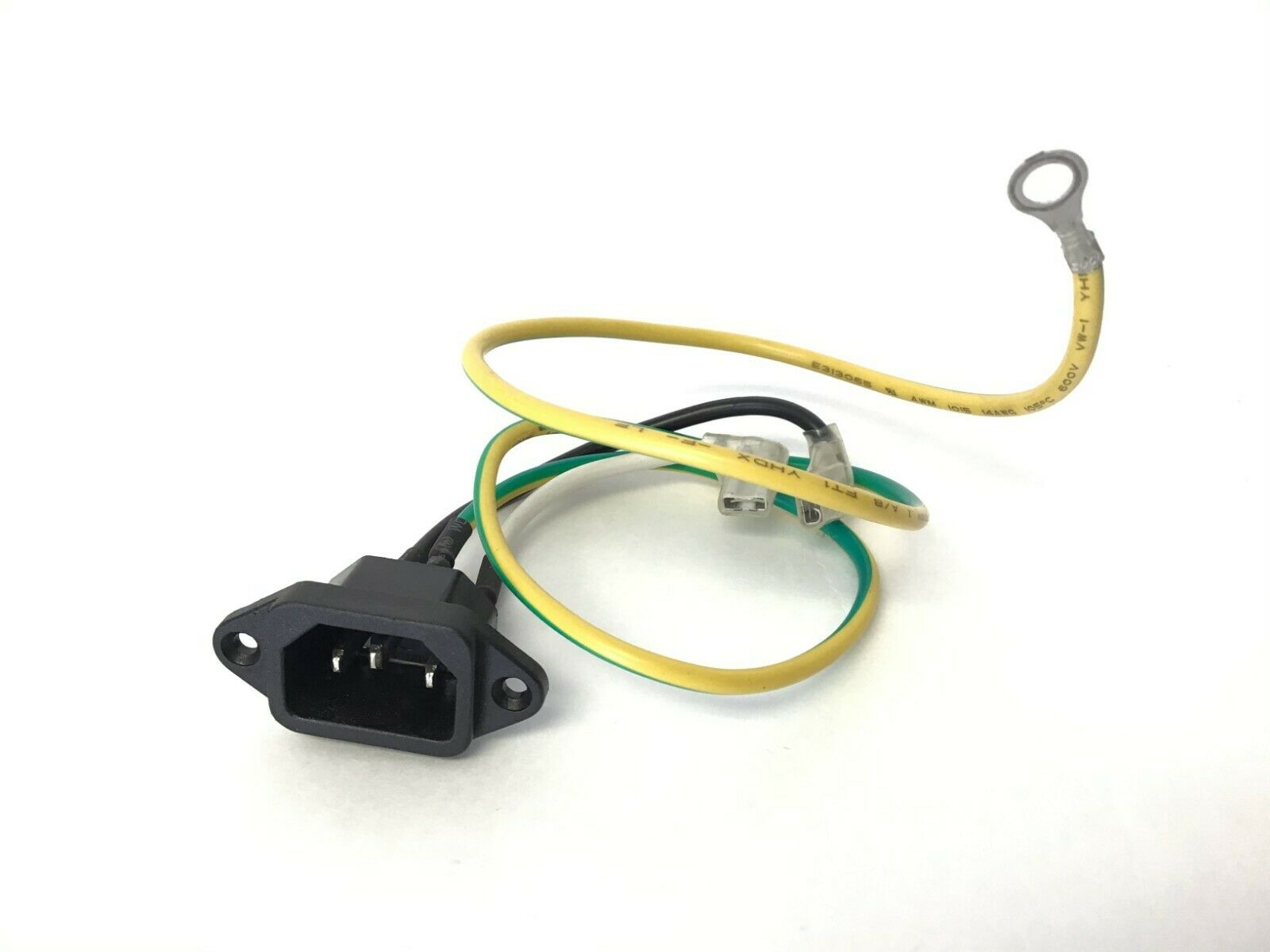 Power Entry Socket Input Module with Wire (Used)