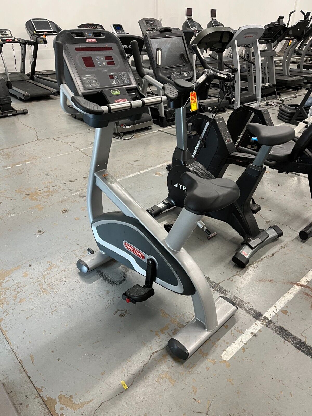 Star Trac E-UB E Series Upright Stationary Exercise Bike (Used)