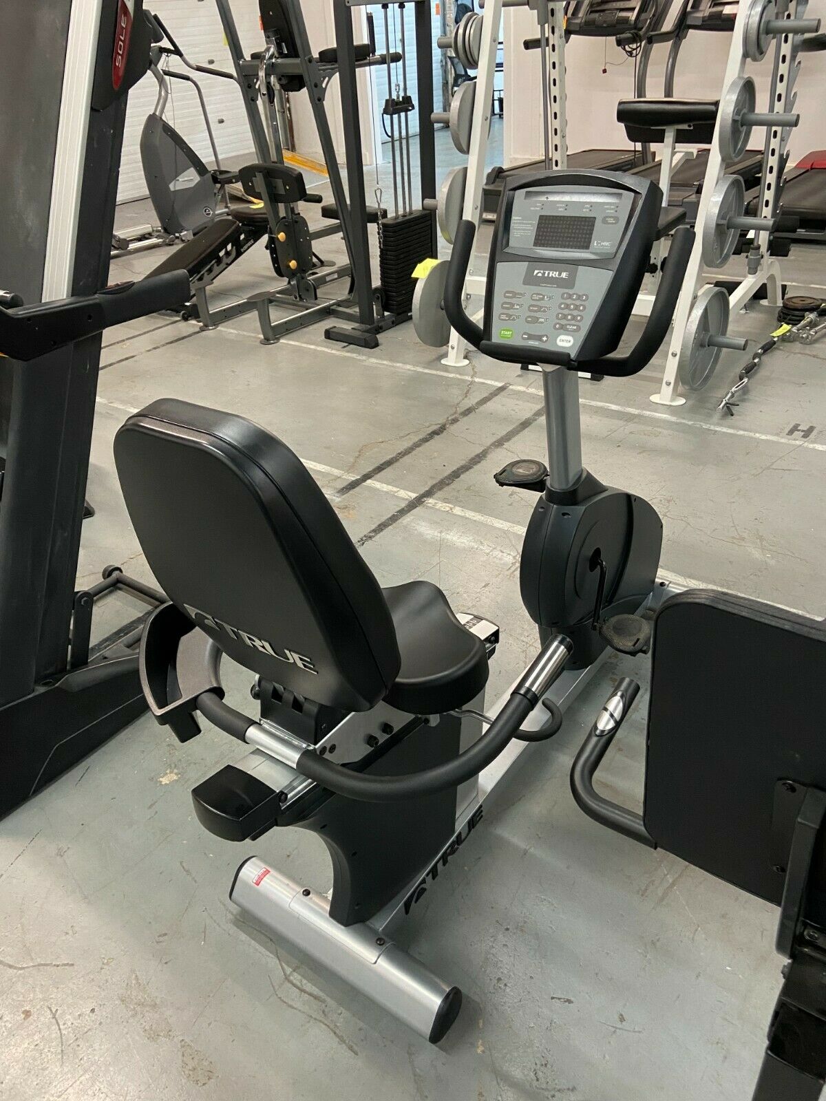 True RPS100 Stationary Recumbent Exercise Cycle Bike for Home Gym (Used)