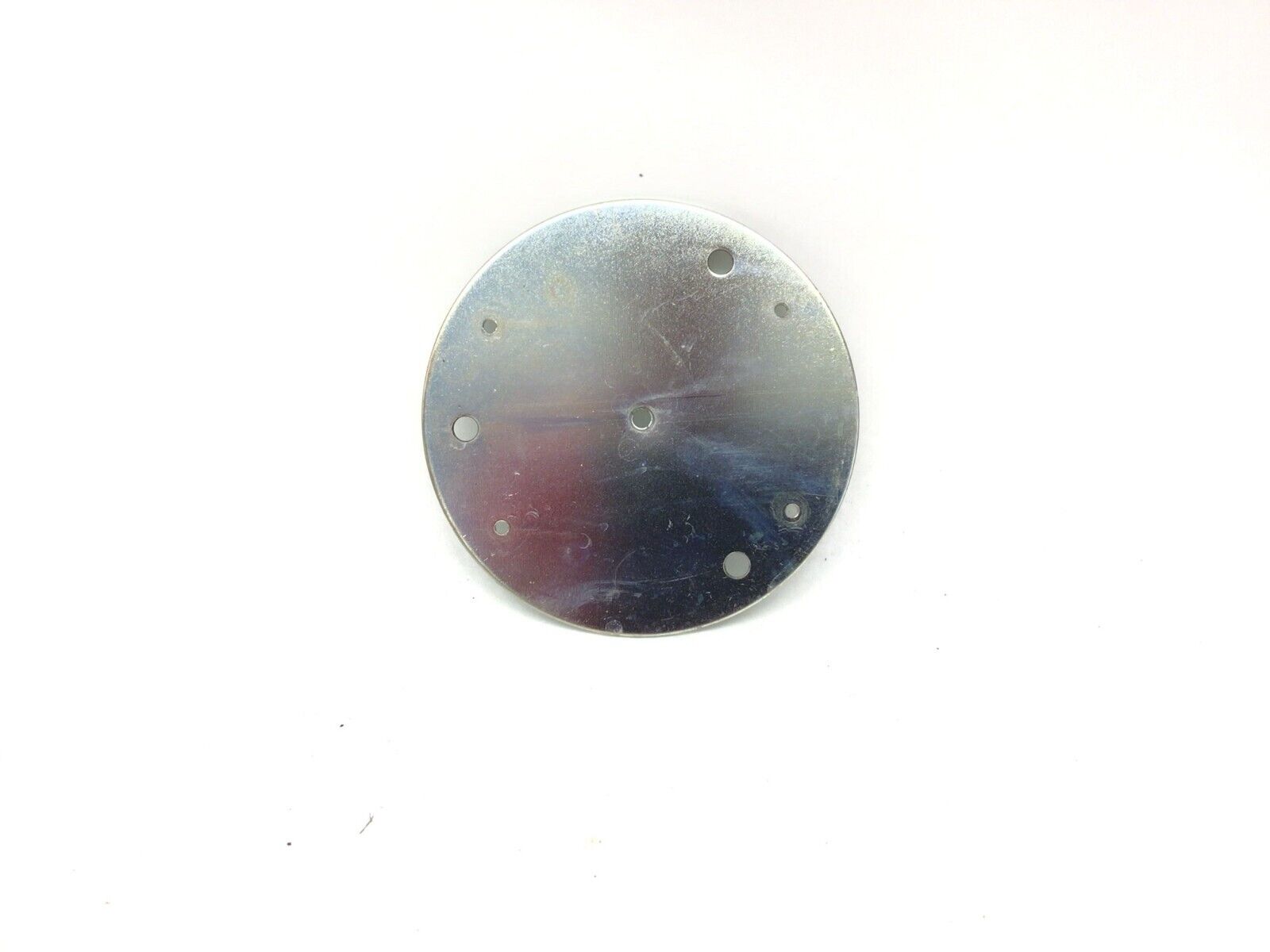 Disk Plate Round Metal (Used)