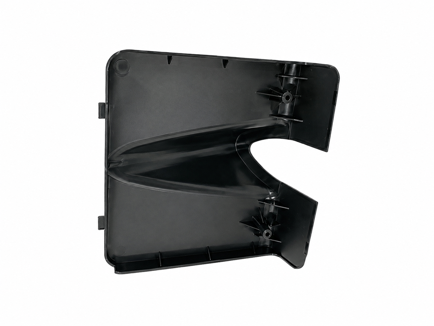 Cover, Console, back, ABS/PA746, Gray/80435