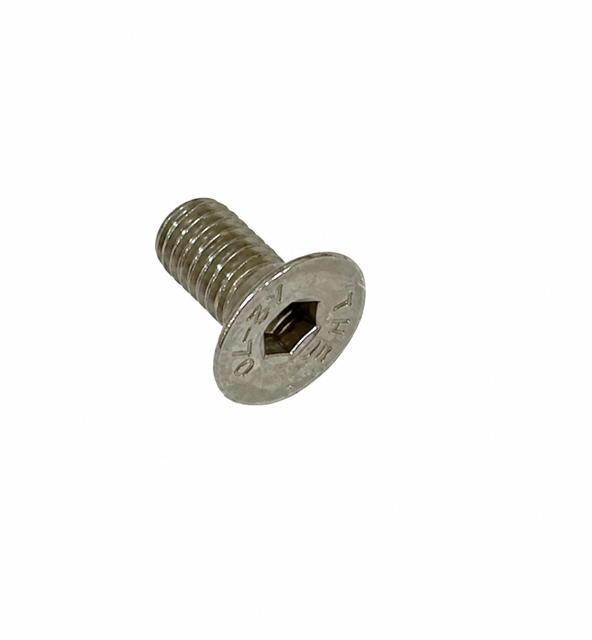 Screw, Flat Head, M6x12L, Hex Socket, Stain
