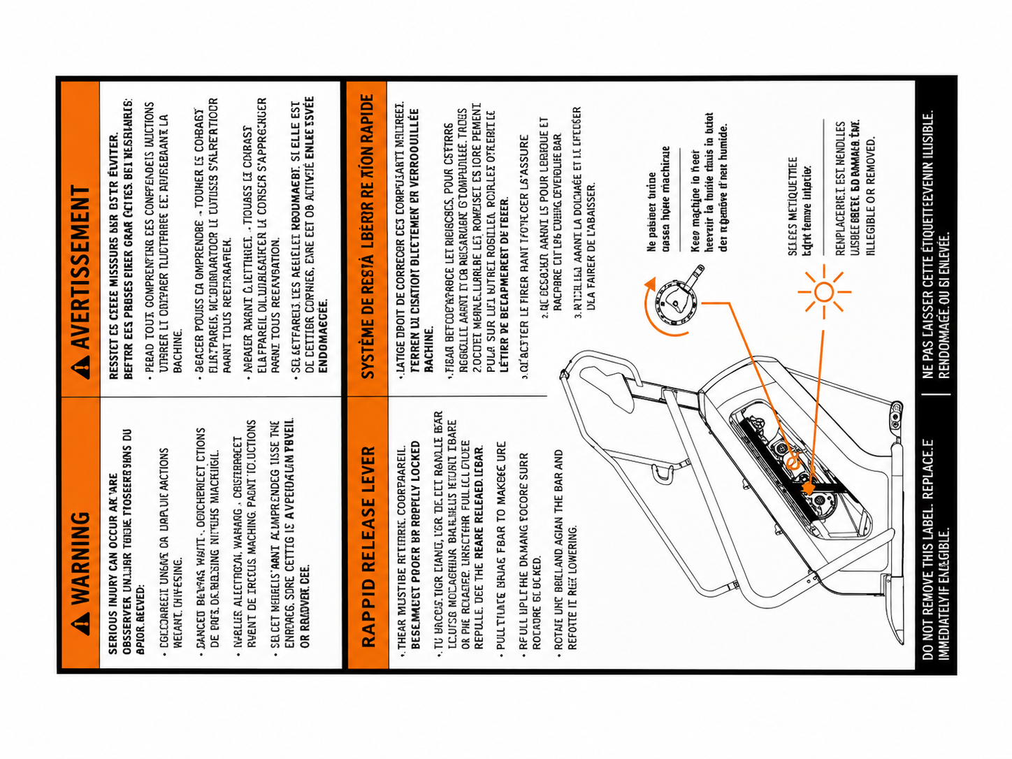 Warning Label, PVC, CS29