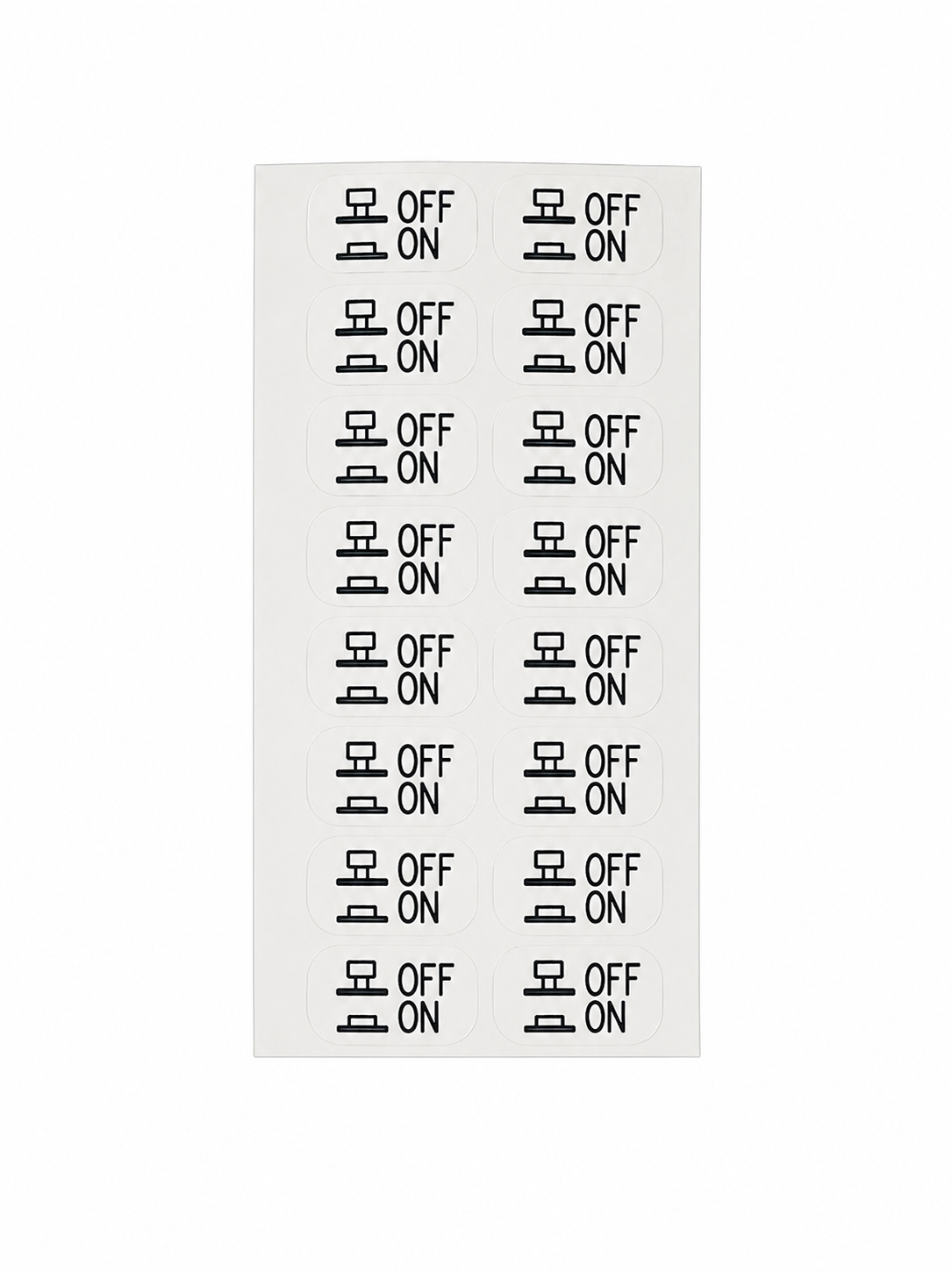 Sticker, Switch, PVC, E5xc