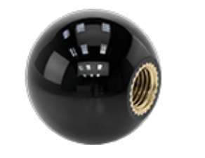 Knob  7/16-20  Round