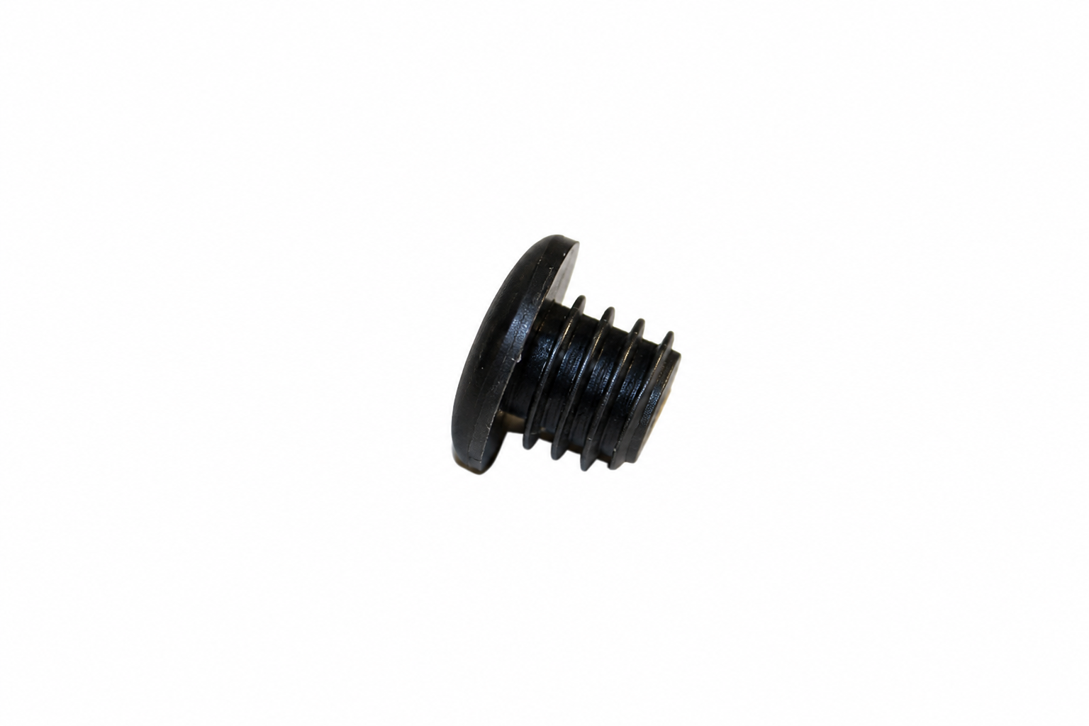 End Cap, Weight Plate, HDPE, Dark-Gray, GM47