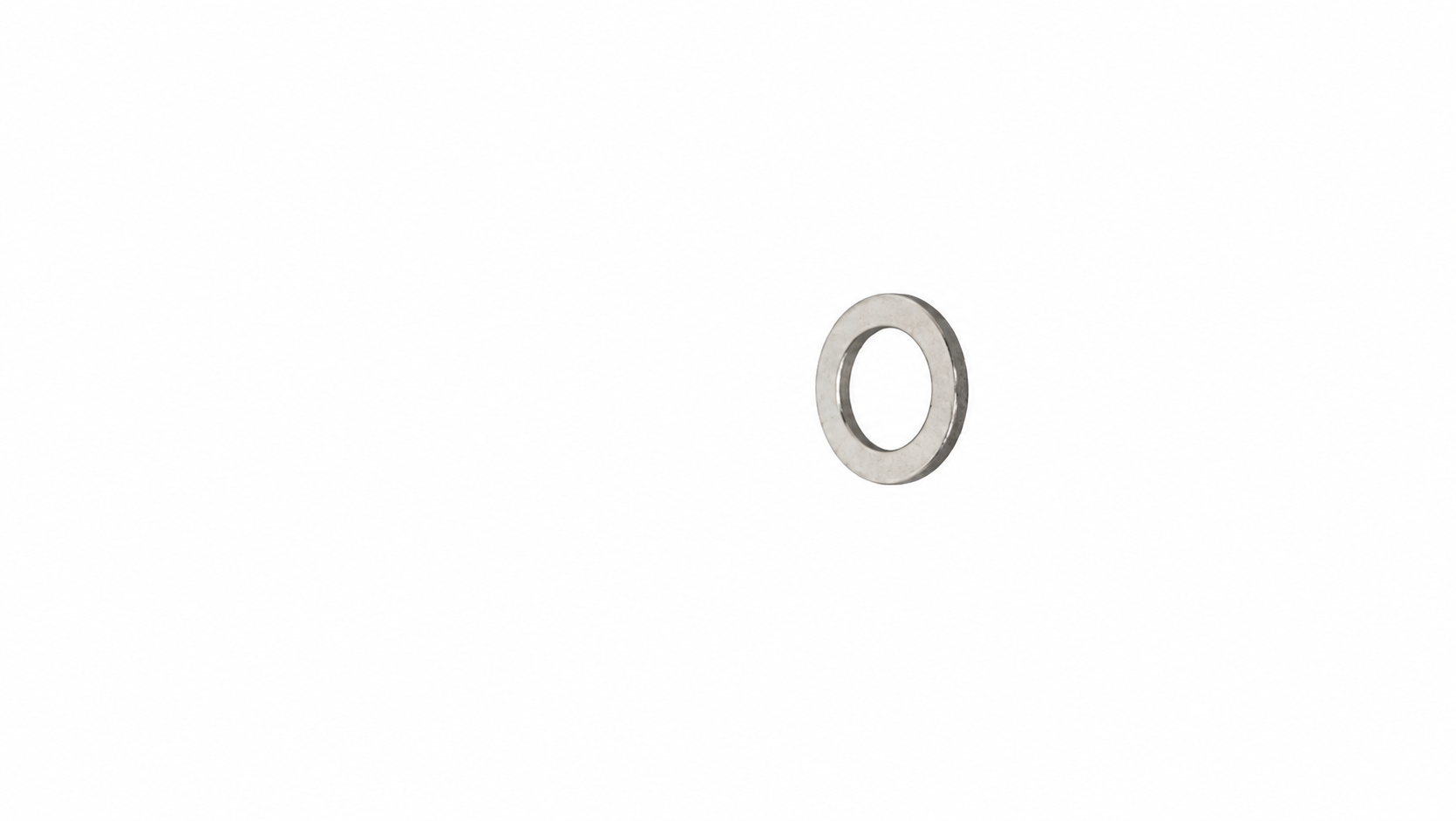 Spacer, Up, 45#, Chrome, GM125, Diam.20.5xDi