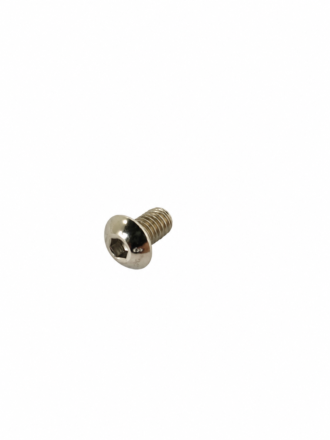 Screw, Button Head, M5x8L, Hex Socket, Chr