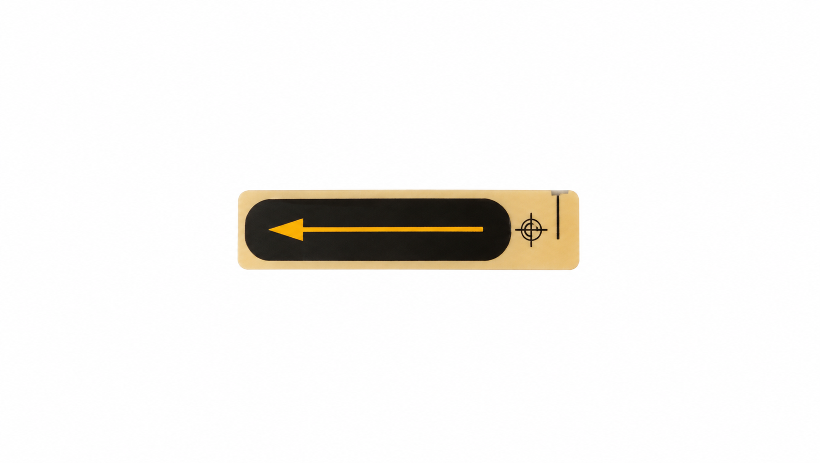 Direction Label, ROM Adjustical, 55X6mm, P