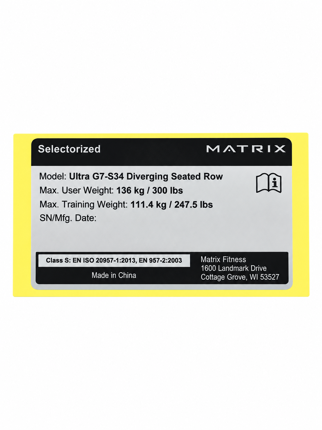 EN LABEL, PETP, English, GM112
