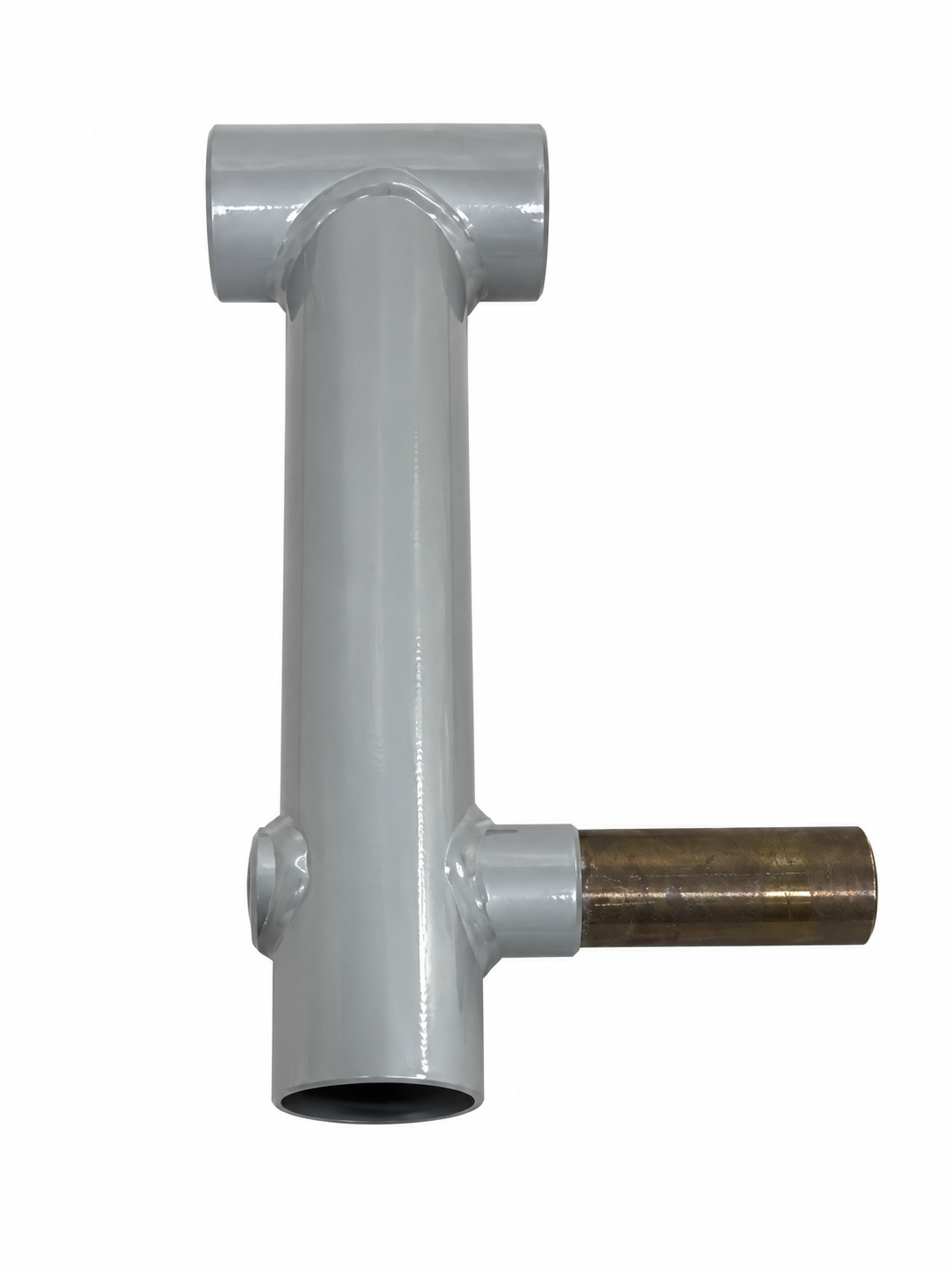 Swivel arm set, Semi-Assy, right, Iced Sliv