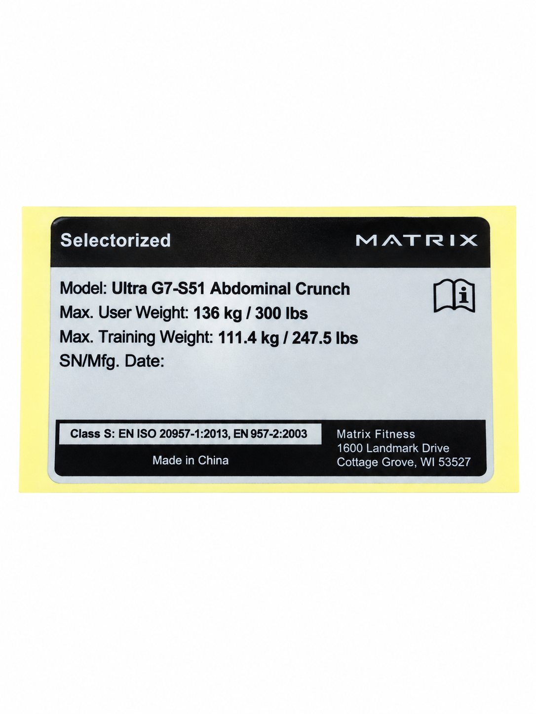 EN LABEL, GM124