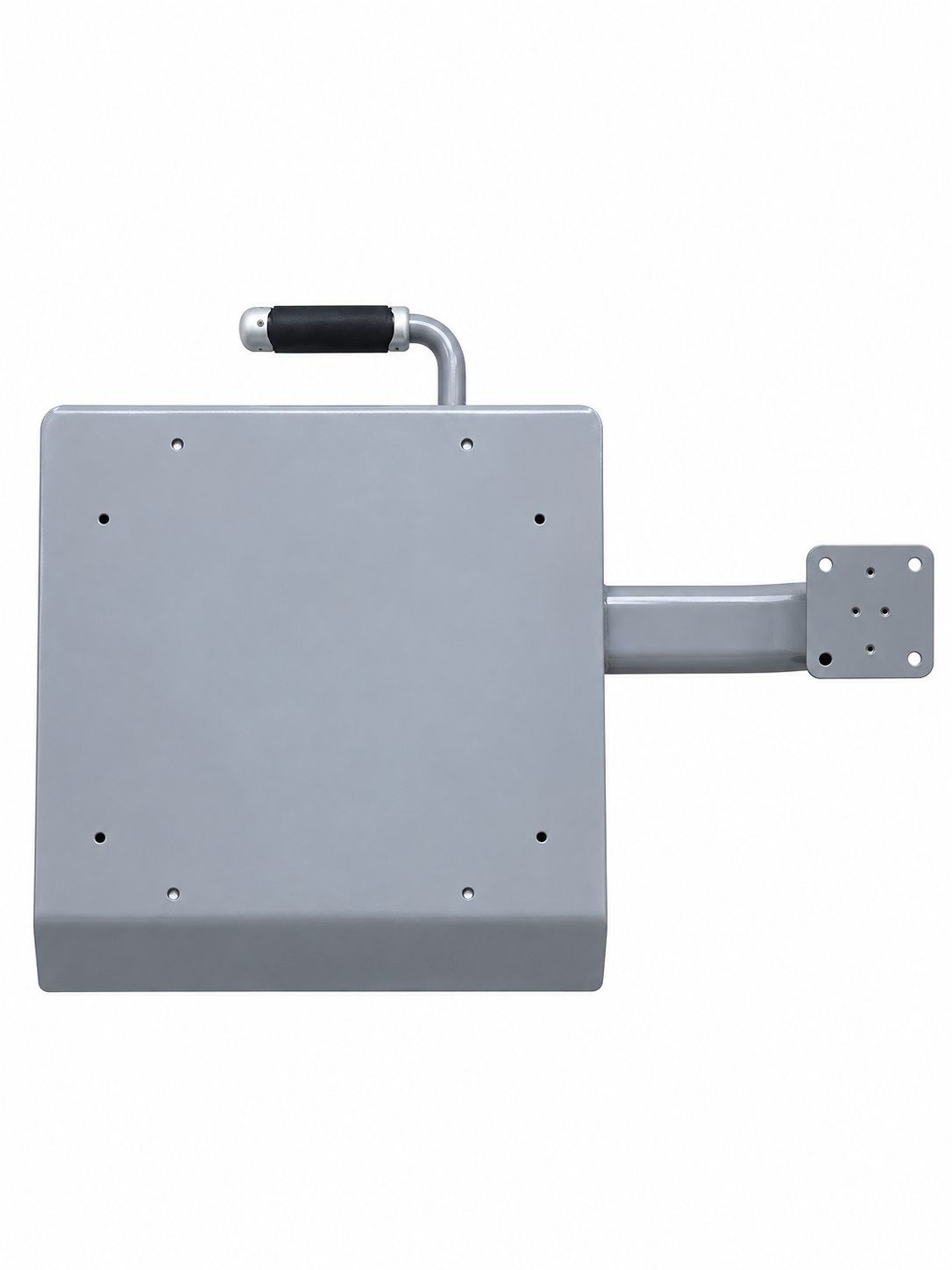Pedal Tube Set, Semi-Assy, Iced Sliver