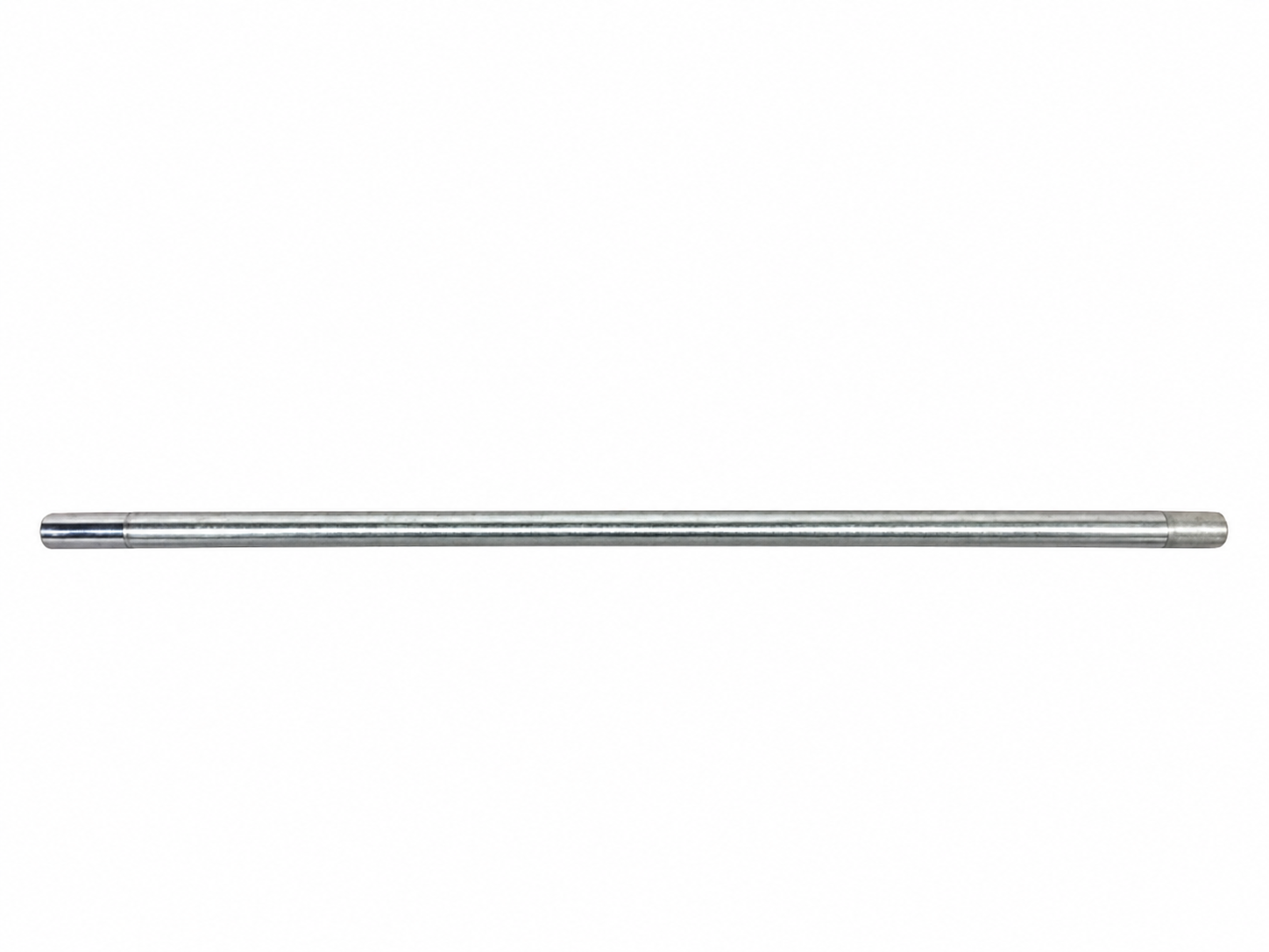 Axle, central, FIX, 45#, White Zinc, GM114