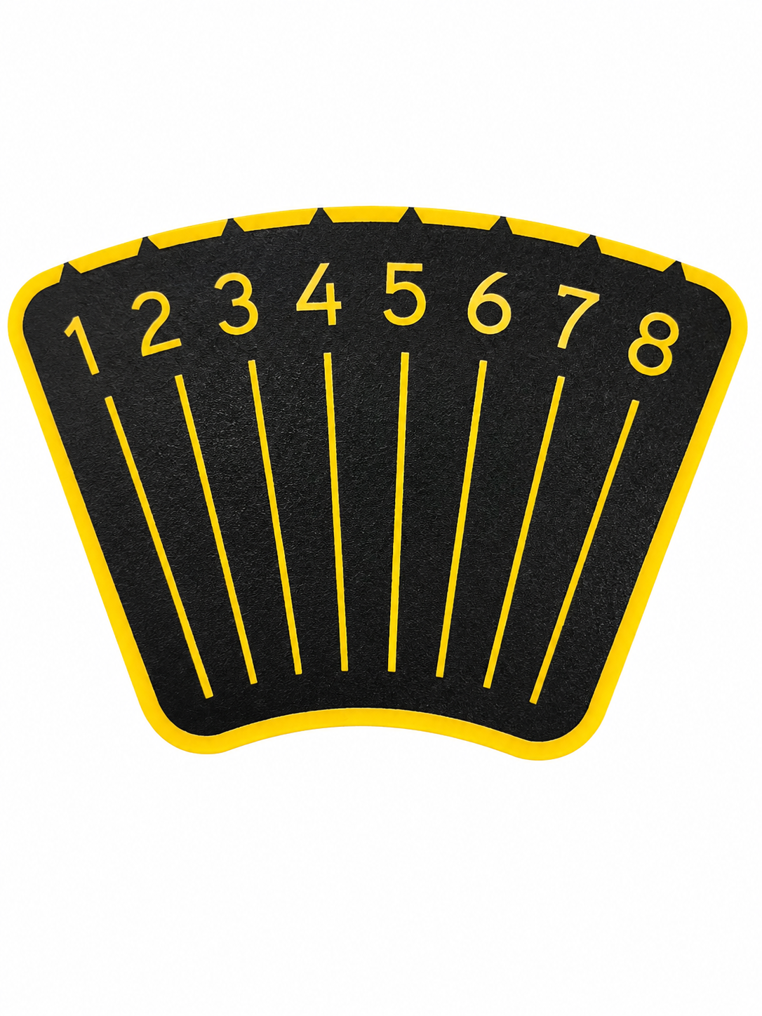 Decal, Back Pad Adjustable, PC, GM113