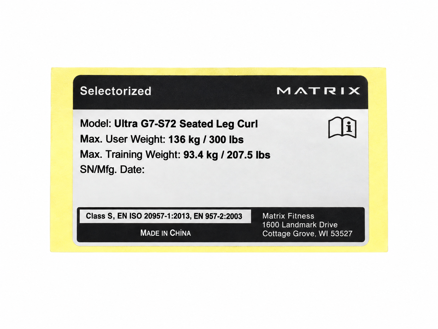 EN LABEL, PETP, English, GM119-KM