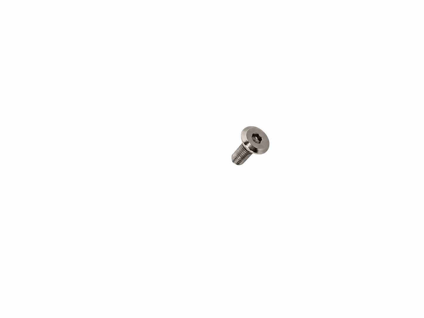 Screw, TH, M6X1.0PX15L, Hex Socket, Chrome