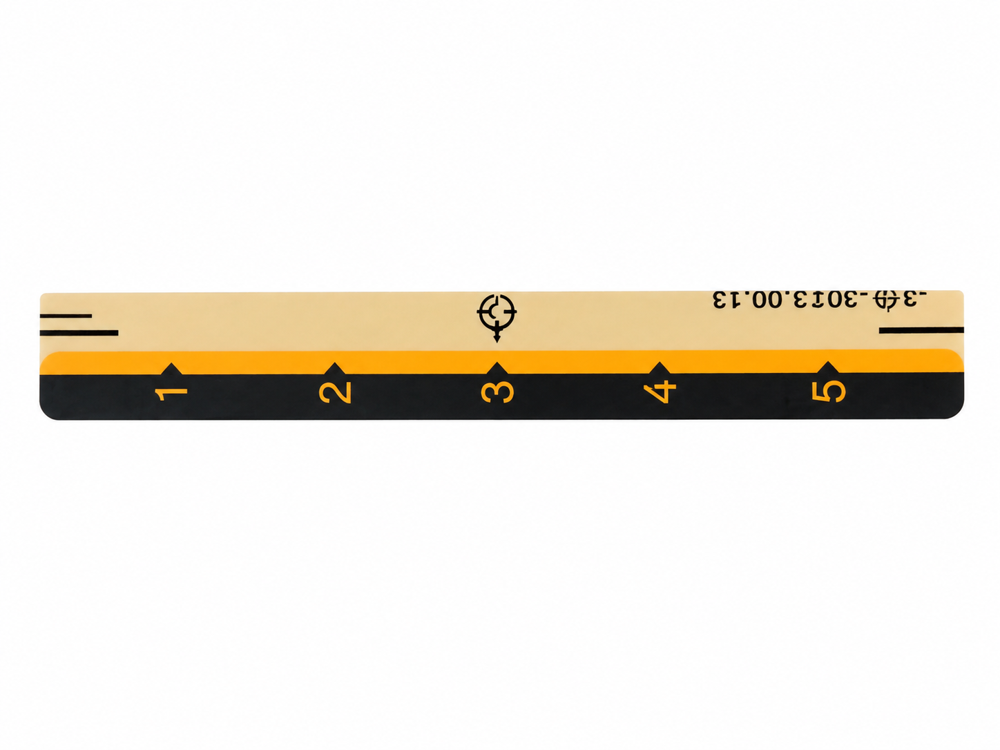 Adjustable Indication Decal, PVC, 1, GM