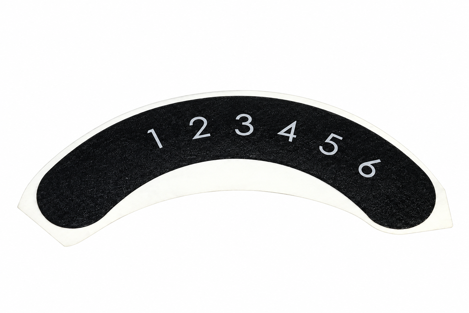 Decal, Foot Pad Adjustable, GM01