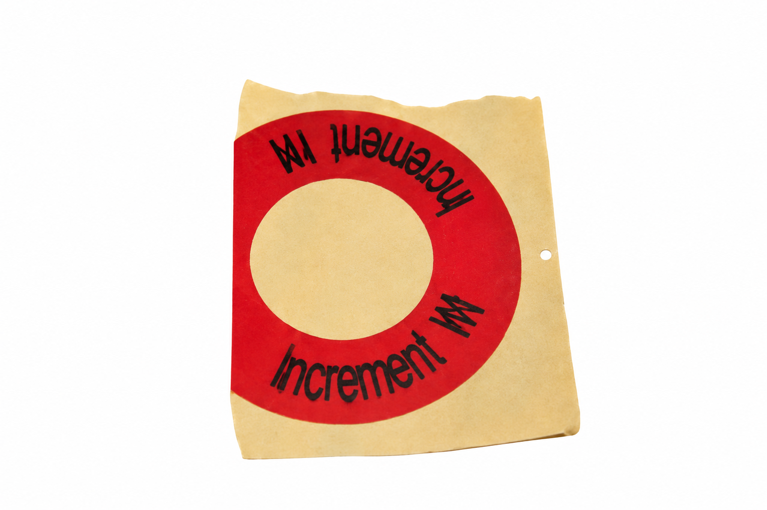 Decal, Incremental Weight Plate